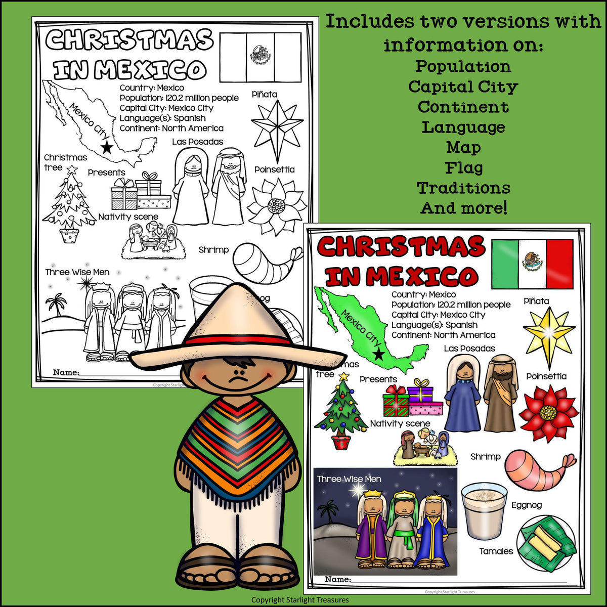 Mexican Christmas Printables Mexican Christmas Printables