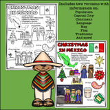 Christmas in Mexico Fact Sheet for Early Readers