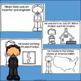 Nikola Tesla Mini Book for Early Readers: Inventors