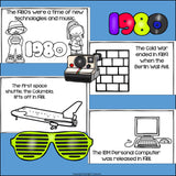 Life in the 1980s Mini Book for Early Readers