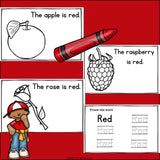 Colors of the Week: Red Mini Book