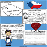 Czech Republic Mini Book for Early Readers - A Country Study