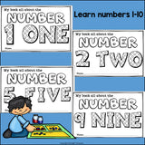 Learn Our Numbers: Numbers Mini Book for Early Readers