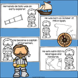 Hernando de Soto Mini Book for Early Readers: Early Explorers