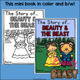 Beauty and the Beast Mini Book for Early Readers - Fairy Tales