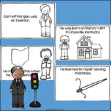 Garrett Morgan Mini Book for Early Readers: Black History Month
