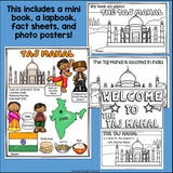Taj Mahal Complete Unit for Early Learners - World Landmarks