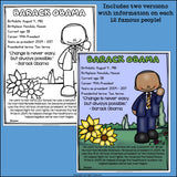US Presidents Fact Sheets for Early Readers