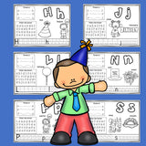 Worksheets A-Z New Year's Day