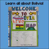 Bolivia Lapbook for Early Learners - A Country Study