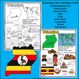 Uganda Fact Sheet for Early Readers