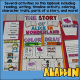 Alice in Wonderland Lapbook