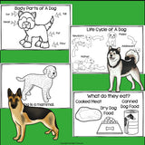 Dogs Mini Book for Early Readers