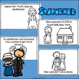 Sojourner Truth Mini Book for Early Readers: Black History Month