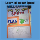 Spain Lapbook for Early Learners - A Country Study