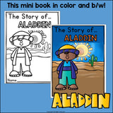 Aladdin Mini Book for Early Readers - Fairy Tales