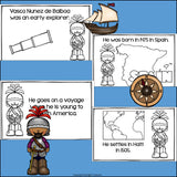 Vasco Nuñez de Balboa Mini Book for Early Readers: Early Explorers