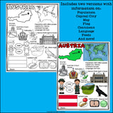 Austria Fact Sheet for Early Readers