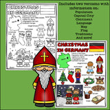 Christmas in Germany Fact Sheet for Early Readers