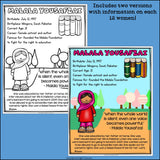 Women's History Month Fact Sheets for Early Readers
