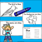 Colors of the Week: Blue Mini Book