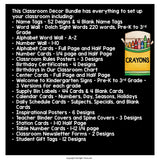 Classroom Decor Pack - School Theme