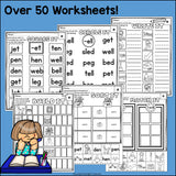 Short E Worksheets and Activities for Early Readers