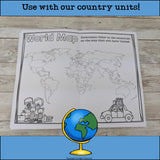 International Passport Mini Book for Early Readers FREEBIE