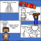 Aztec Mini Book for Early Readers