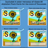Alphabet Flash Cards for Early Readers - State of Tennessee