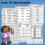 Hard & Soft C Worksheets and Activities for Early Readers