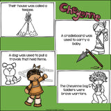 Cheyenne Tribe Mini Book for Early Readers