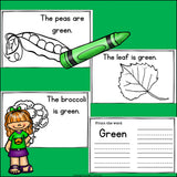Colors of the Week: Green Mini Book