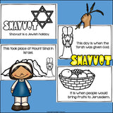 Shavuot Mini Book for Early Readers