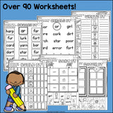 R Controlled Vowels Worksheets and Activities for Early Readers