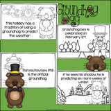 Groundhog Day Mini Book for Early Readers
