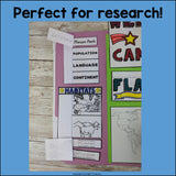 Cambodia Lapbook for Early Learners - A Country Study