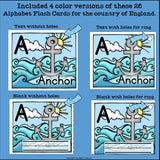 England Flash Cards