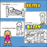 My Emotions and Feelings Mini Book for Early Readers