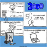 Life in the 2000s Mini Book for Early Readers