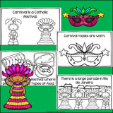 Carnival in Brazil Mini Book for Early Readers