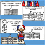 White House Mini Book for Early Readers: American Symbols