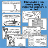 Statue of Liberty Complete Unit for Early Learners - World Landmarks