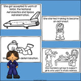 Sally Ride Mini Book for Early Readers: Women's History Month