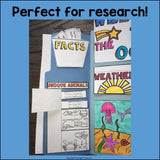 Ocean Lapbook for Early Learners - Animal Habitats