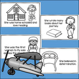 Amelia Earhart Mini Book for Early Readers