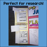 Japan Lapbook for Early Learners - A Country Study