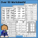 Short A Worksheets and Activities for Early Readers