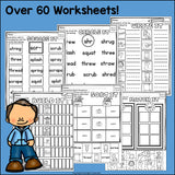 Beginning Trigraphs Worksheets and Activities for Early Readers