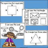 Learn Our Shapes: Shapes Mini Book for Early Readers